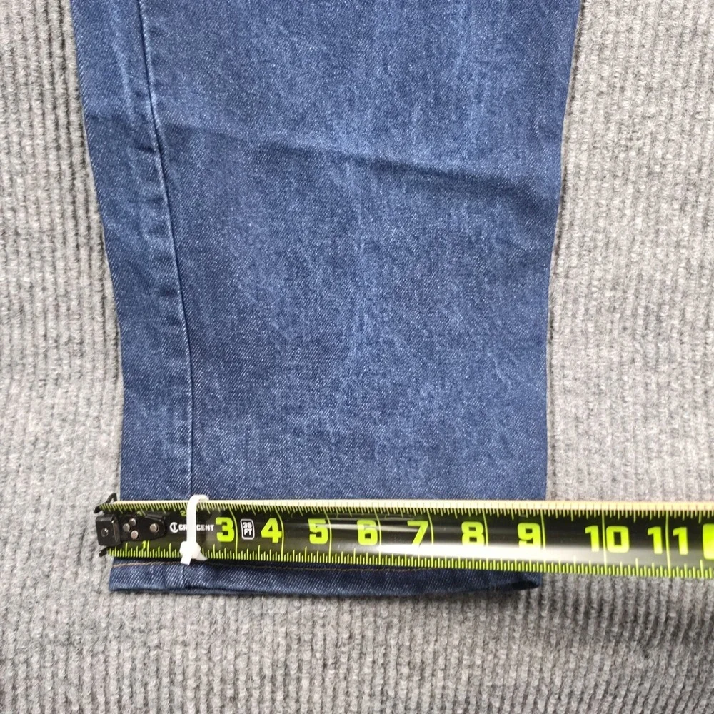 Levi's 505 Orange Tab Jeans Mens 44x30 Dark Wash Straight Leg Vintage 80s USA